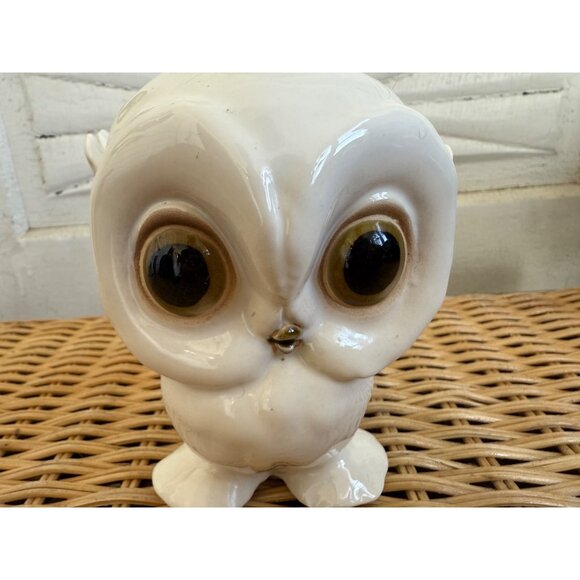 Vintage MCM Baby Snow White Big Eye Owl Anthony Freeman Mcfarlin - Picture 10 of 10